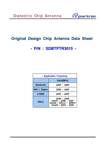  Datasheet Preview Page 1