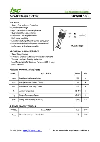  Datasheet Preview Page 1