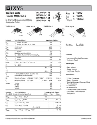  Datasheet Preview Page 1