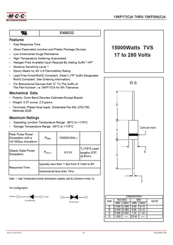  Datasheet Preview Page 1