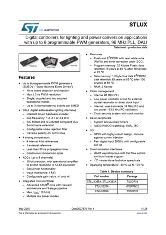  Datasheet Preview Page 1