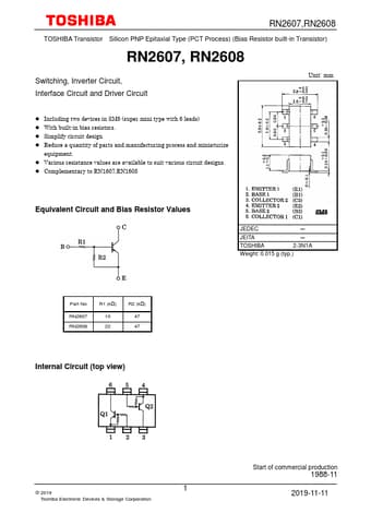  Datasheet Preview Page 1