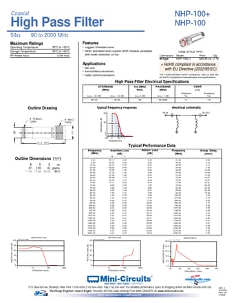  Datasheet Preview Page 1