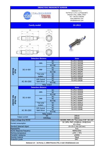  Datasheet Preview Page 1