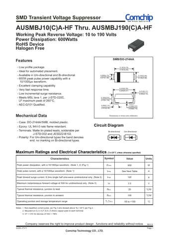  Datasheet Preview Page 1
