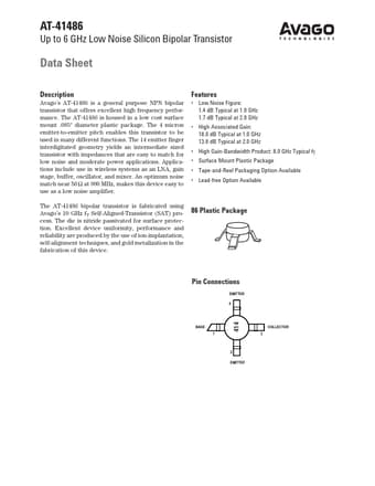  Datasheet Preview Page 1