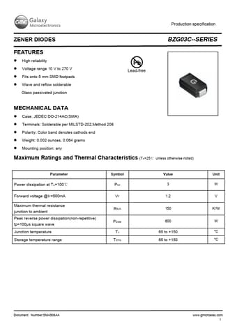  Datasheet Preview Page 1