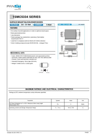  Datasheet Preview Page 1