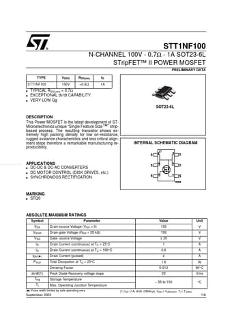  Datasheet Preview Page 1
