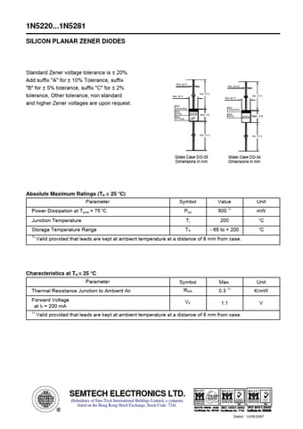  Datasheet Preview Page 1