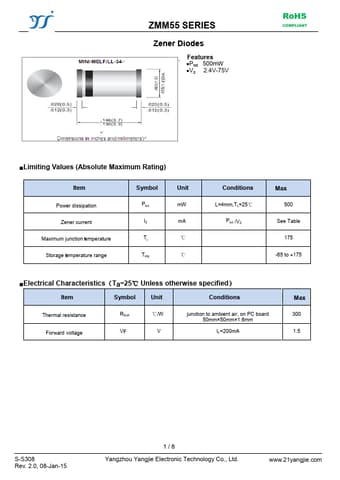  Datasheet Preview Page 1