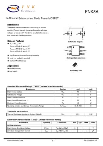  Datasheet Preview Page 1