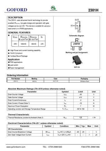  Datasheet Preview Page 1