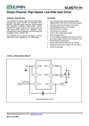  Datasheet Preview Page 1