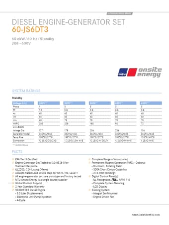  Datasheet Preview Page 1