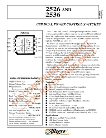  Datasheet Preview Page 1