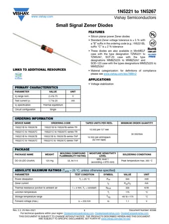  Datasheet Preview Page 1