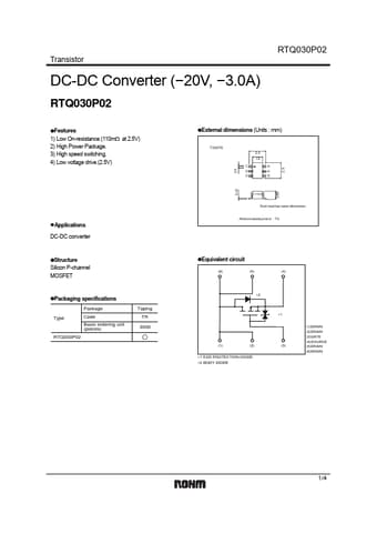  Datasheet Preview Page 1