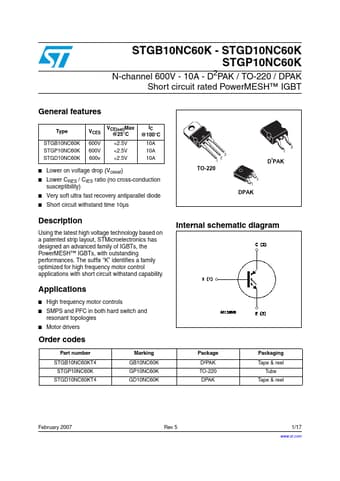  Datasheet Preview Page 1