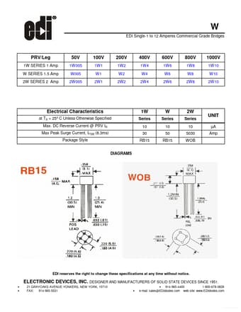 Datasheet Preview Page 1