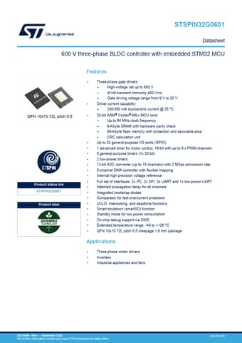  Datasheet Preview Page 1