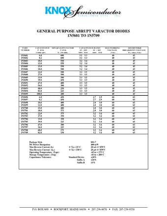  Datasheet Preview Page 1
