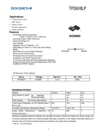  Datasheet Preview Page 1