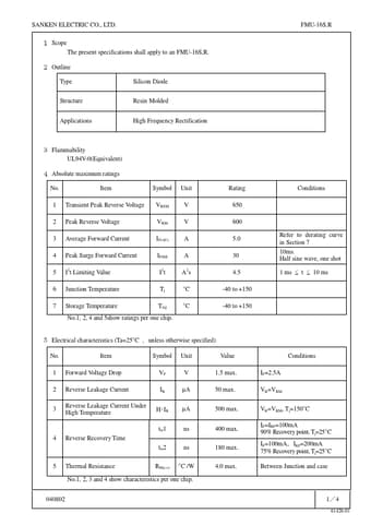  Datasheet Preview Page 1