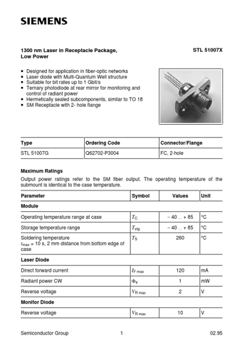  Datasheet Preview Page 1