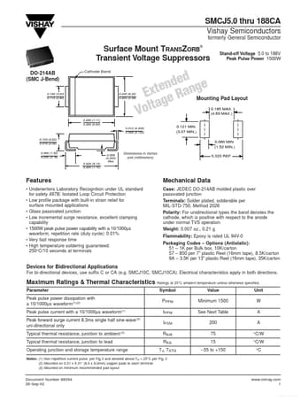  Datasheet Preview Page 1