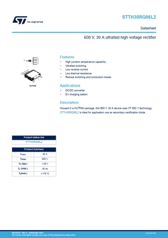  Datasheet Preview Page 1