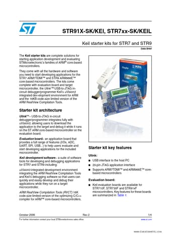  Datasheet Preview Page 1