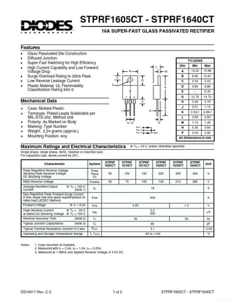  Datasheet Preview Page 1
