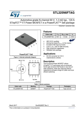  Datasheet Preview Page 1