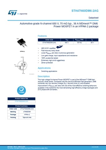  Datasheet Preview Page 1