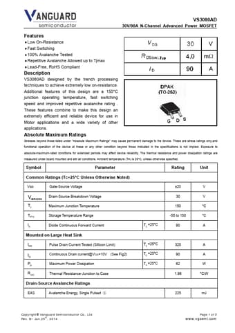  Datasheet Preview Page 1