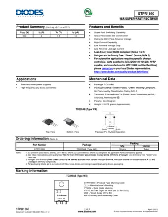  Datasheet Preview Page 1