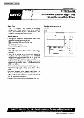  Datasheet Preview Page 1