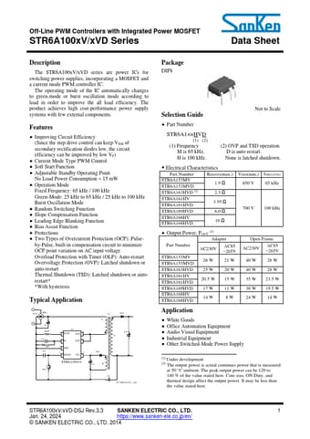  Datasheet Preview Page 1