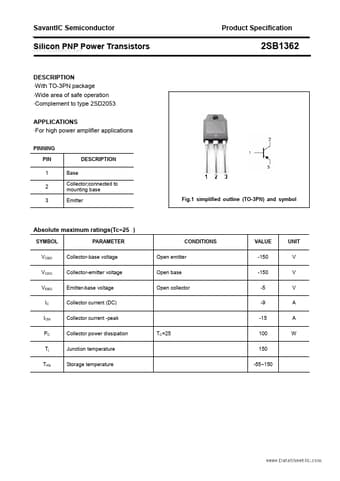  Datasheet Preview Page 1
