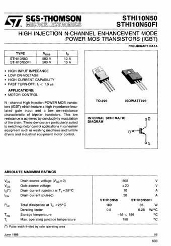  Datasheet Preview Page 1