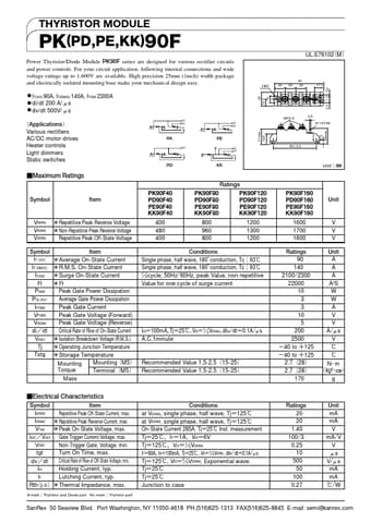  Datasheet Preview Page 1
