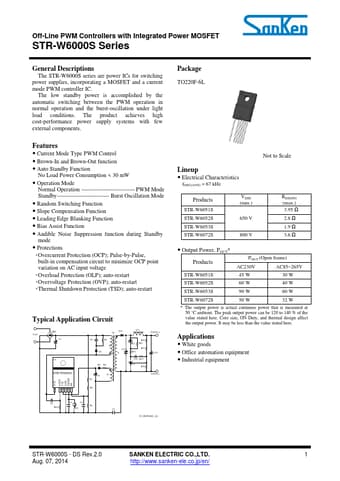  Datasheet Preview Page 1