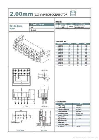  Datasheet Preview Page 1
