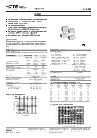  Datasheet Preview Page 1