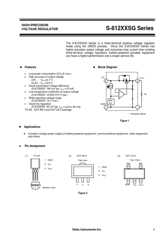  Datasheet Preview Page 1