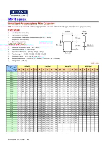  Datasheet Preview Page 1