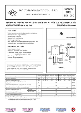  Datasheet Preview Page 1