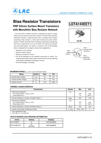  Datasheet Preview Page 1