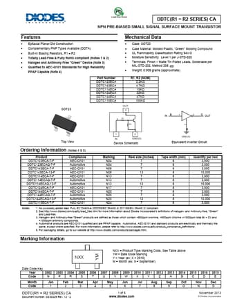  Datasheet Preview Page 1